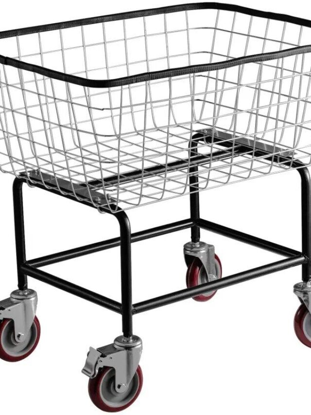 Rolling Laundry Cart 1