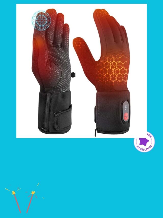 Unisex Rechargeable Electric Heated Glove Liners for Winter Sports and Outdoor Activities6